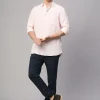 Women Cottonworld 100% Linen Shirts | 100% Linen Shirts^Men's 100% Linen Regular Fit Shirt