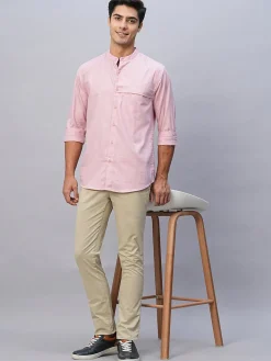 Women Cottonworld Solid | Solid^Men's Cotton Regular Fit Shirt