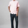 Women Cottonworld Solid | Solid^Men's Oxford 100% Cotton Regular Fit Shirt