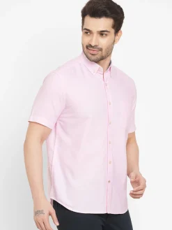 Women Cottonworld Solid | Solid^Men's Oxford Cotton Regular Fit Shirt