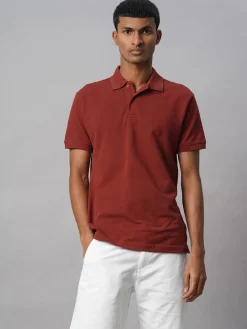 Cottonworld Regular Fit | Polo^Men's 100% Cotton Regular Fit Tshirt