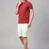 Cottonworld Men | Regular Fit^Men's Cotton Bamboo Elastane Regular Fit Tshirt