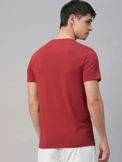 Cottonworld Men | Regular Fit^Men's Cotton Bamboo Elastane Regular Fit Tshirt