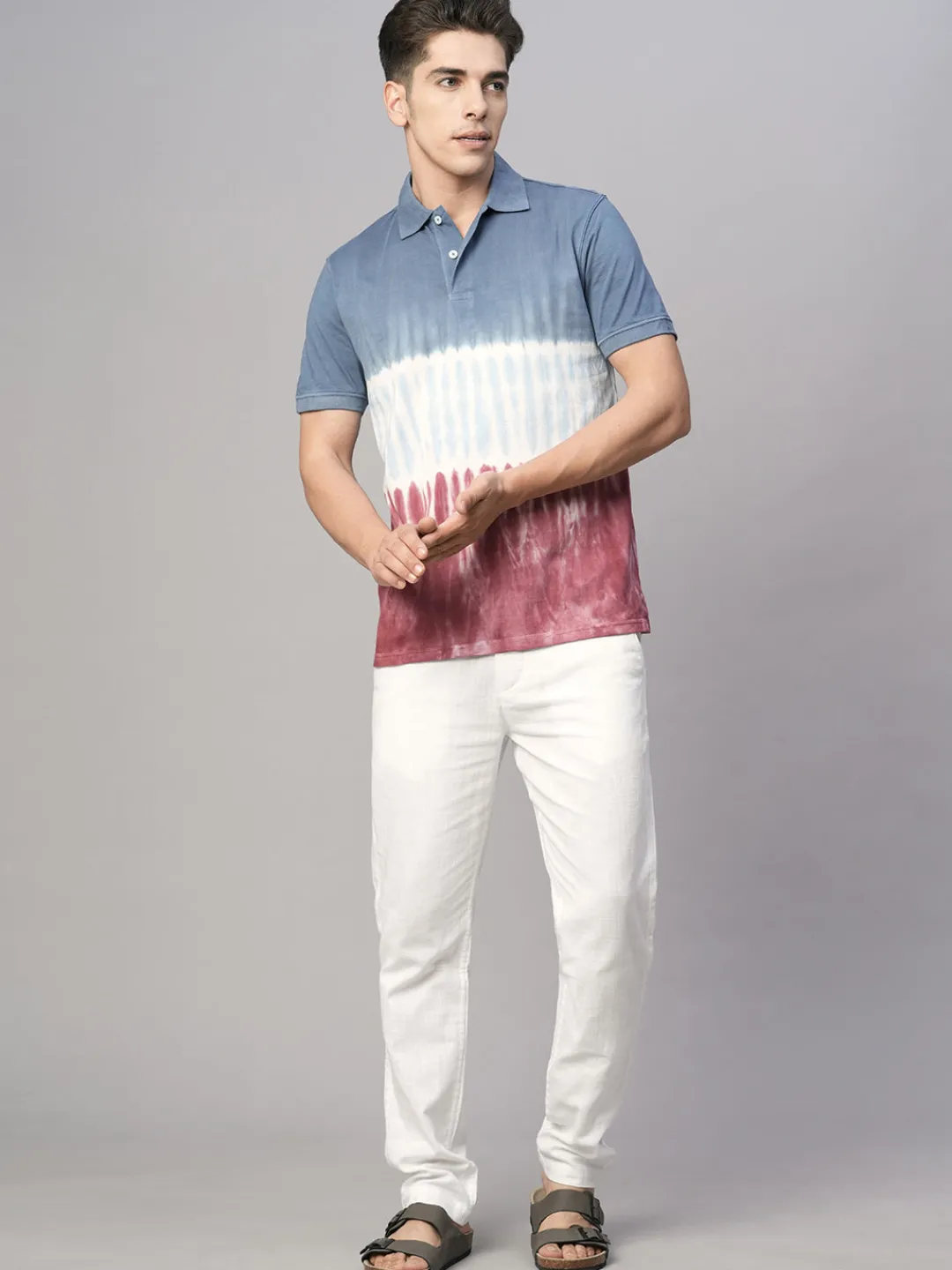 Cottonworld Regular Fit | Polo^Men's Cotton Regular Fit Tshirt