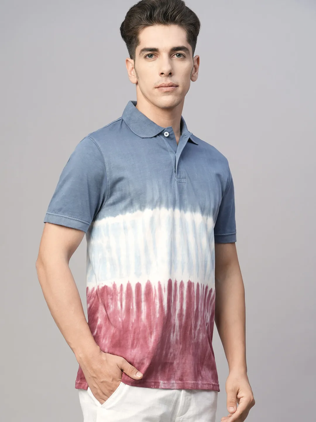 Cottonworld Regular Fit | Polo^Men's Cotton Regular Fit Tshirt