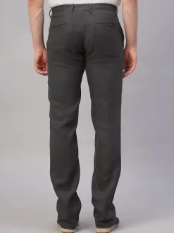 Cottonworld Pants | Pants^Men's 100% Linen Regular Fit Pant