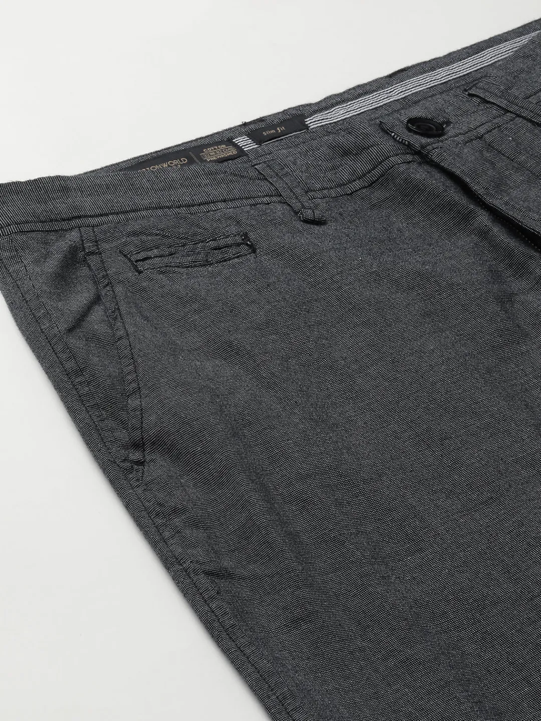 Cottonworld Slim Fit | Casual^Men's Cotton Slim Fit Pant