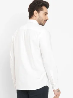 Women Cottonworld Solid | Solid^Men's 100% Cotton Regular Fit Shirt