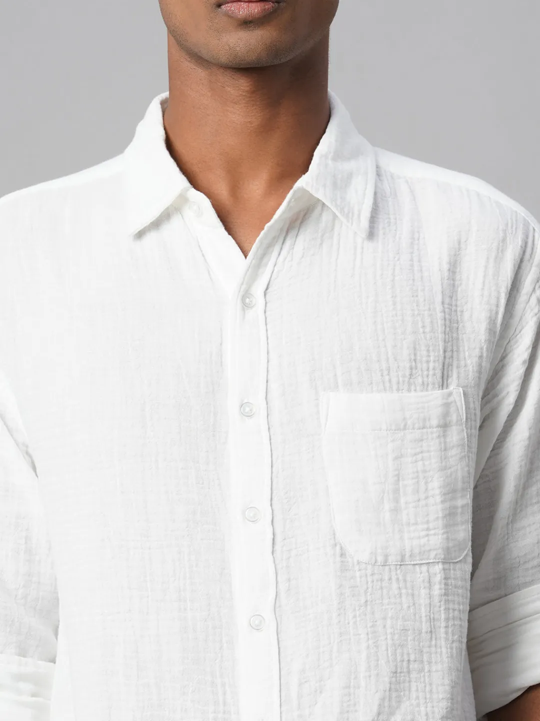 Women Cottonworld Solid | Solid^Men's 100% Cotton Regular Fit Shirt