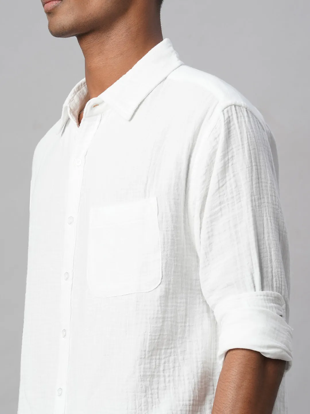Women Cottonworld Solid | Solid^Men's 100% Cotton Regular Fit Shirt