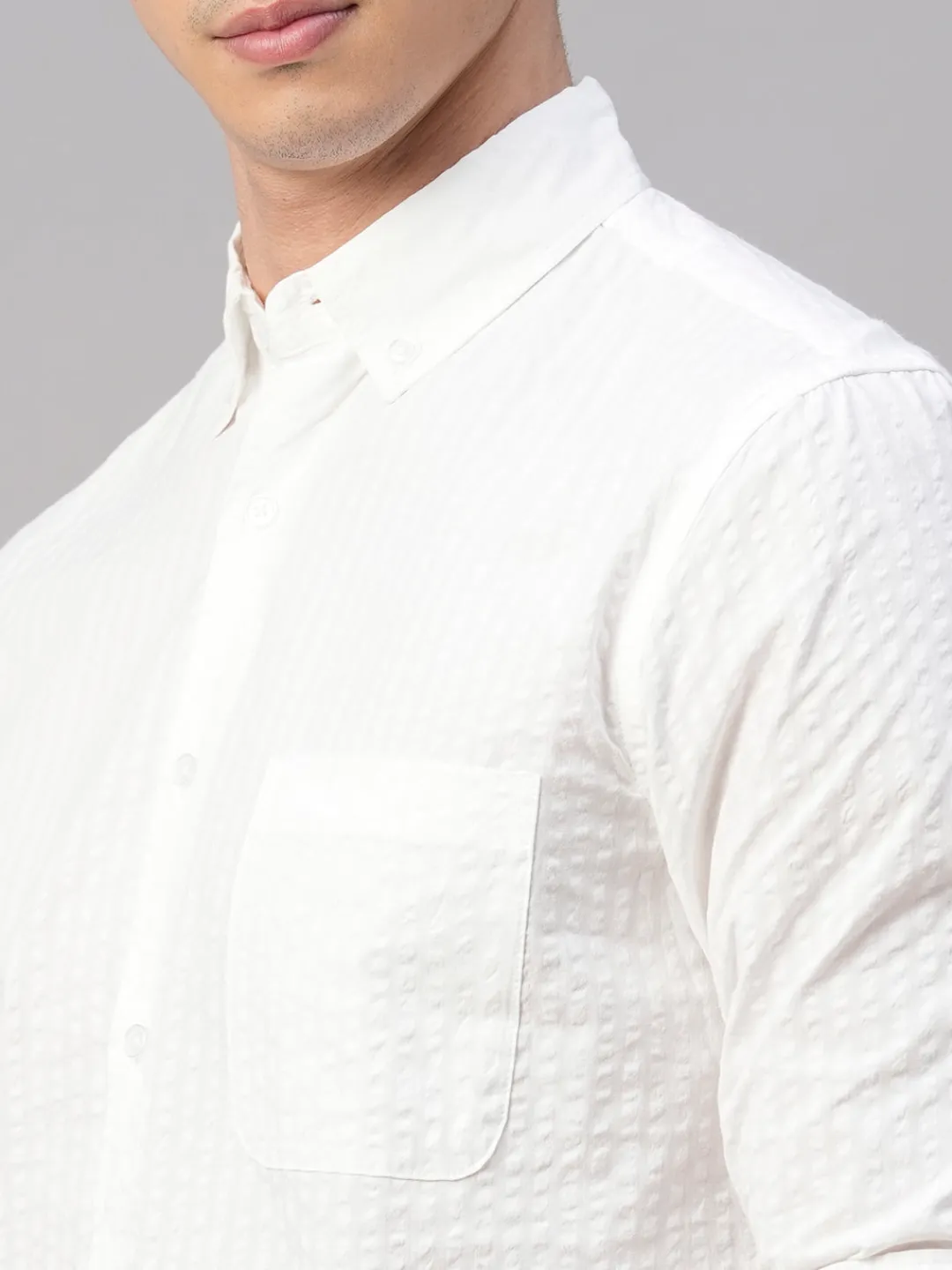 Women Cottonworld Solid | Solid^Men's 100% Cotton Regular Fit Shirt