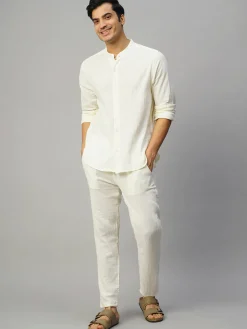 Cottonworld Slim Fit | Mens Co-Ord Sets^Men's 100% Cotton Slim Fit Pant