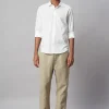 Women Cottonworld Solid | Solid^Men's 100% Cotton Slim Fit Shirt