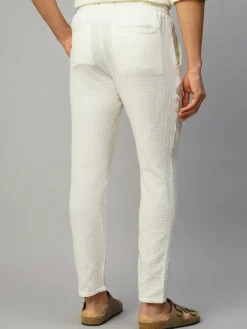 Cottonworld Slim Fit | Mens Co-Ord Sets^Men's 100% Cotton Slim Fit Pant