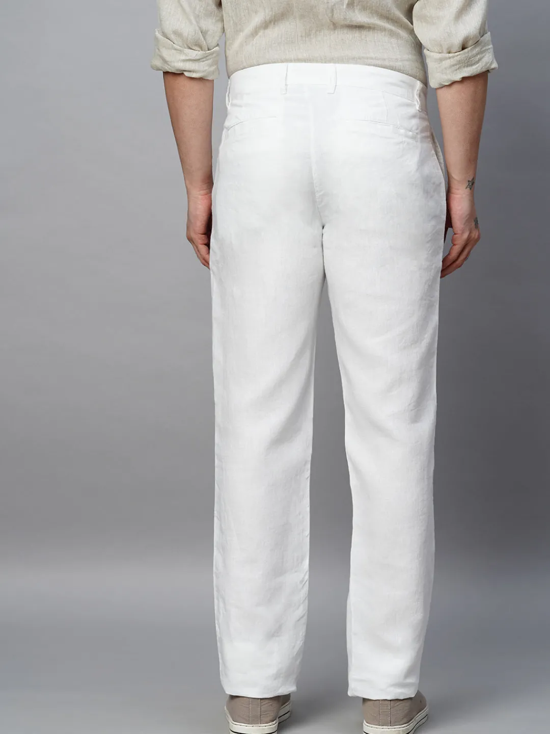 Cottonworld 100% Linen Pants | 100% Linen Pants^Men's 100% Linen Regular Fit Pant