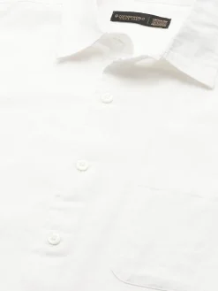 Women Cottonworld 100% Linen Shirts | 100% Linen Shirts^Men's 100% Linen Regular Fit Shirt
