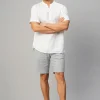 Women Cottonworld 100% Linen Shirts | 100% Linen Shirts^Men's 100% Linen Slim Fit Kurta Shirt