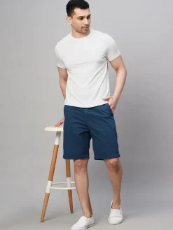 Cottonworld Men | Regular Fit^Men's Cotton Bamboo Elastane Regular Fit Tshirt