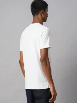 Cottonworld Men | Regular Fit^Men's Cotton Bamboo Elastane Regular Fit Tshirt