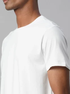 Cottonworld Men | Regular Fit^Men's Cotton Bamboo Elastane Regular Fit Tshirt