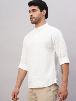 Women Cottonworld Solid | Solid^Men's Cotton Regular Fit Shirt