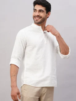 Women Cottonworld Solid | Solid^Men's Cotton Regular Fit Shirt