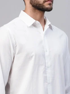 Women Cottonworld Solid | Solid^Men's Cotton Slim Fit shirt