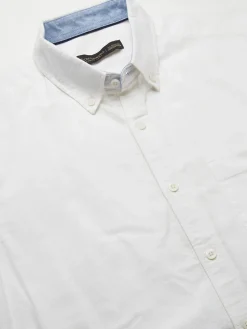 Women Cottonworld Solid | Solid^Men's Oxford 100% Cotton Regular Fit Shirt