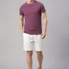 Cottonworld Men | Regular Fit^Men's Cotton Bamboo Elastane Regular Fit Tshirt