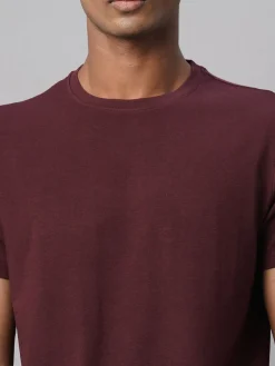 Cottonworld Men | Regular Fit^Men's Cotton Bamboo Elastane Regular Fit Tshirt