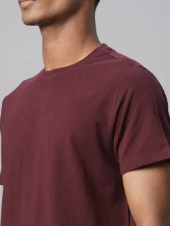 Cottonworld Men | Regular Fit^Men's Cotton Bamboo Elastane Regular Fit Tshirt