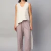 Women Cottonworld Tops & Shirts | Tops & Shirts^Women's 100% Linen Regular Fit Blouse