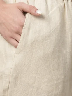 Women Cottonworld Pants | Pants^Women's Linen Regular Fit Pant