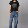 Women Cottonworld Round Neck | Regular Fit^Women's 100% Cotton Regular Fit Tshirt