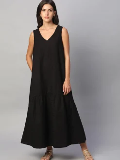 Women Cottonworld Dresses^Women's 100% Cotton Regular Fit Dress