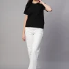 Women Cottonworld Round Neck | Regular Fit^Women's 100% Cotton Regular Fit Tshirt