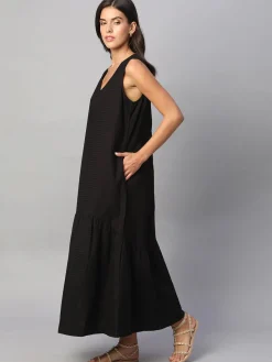 Women Cottonworld Dresses^Women's 100% Cotton Regular Fit Dress