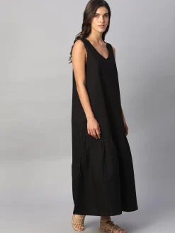 Women Cottonworld Dresses^Women's 100% Cotton Regular Fit Dress