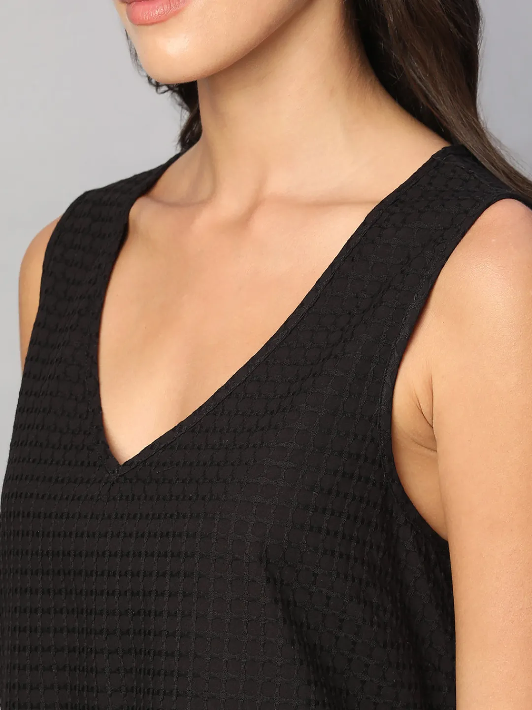 Women Cottonworld Dresses^Women's 100% Cotton Regular Fit Dress