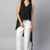 Women Cottonworld Tops & Shirts | Tops & Shirts^Women's 100% Linen Regular Fit Blouse