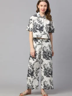 Women Cottonworld Tops & Shirts | Tops & Shirts^Women's Cotton Linen Boxy Fit Blouse