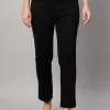 Women Cottonworld Trousers^Women's Cotton Lycra Regular Fit Pant