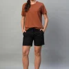 Women Cottonworld Shorts^Women's Cotton Lycra Regular Fit Shorts