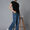 Women Cottonworld Round Neck | Regular Fit^Women's Cotton Regular Fit Tshirt