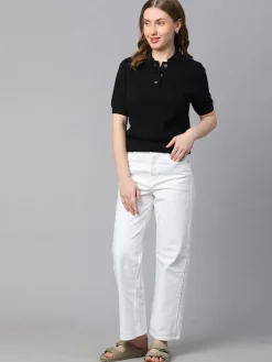 Women Cottonworld Regular Fit^Women's Cotton Regular Fit Tshirt