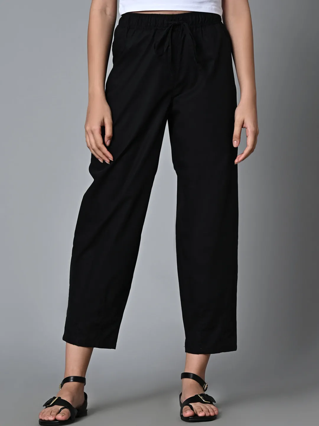 Women Cottonworld Trousers^Women's Cotton Regular Fit Pant
