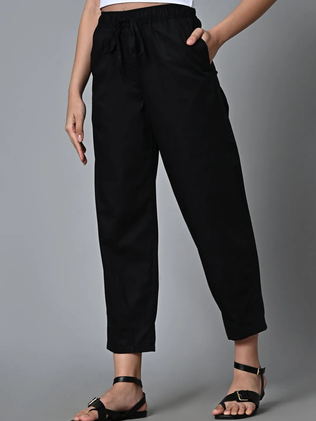 Women Cottonworld Trousers^Women's Cotton Regular Fit Pant