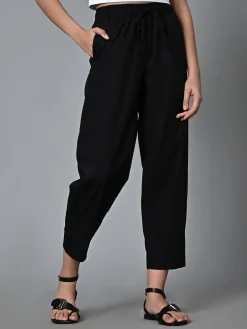 Women Cottonworld Trousers^Women's Cotton Regular Fit Pant