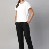 Women Cottonworld Pants | Pants^Women's Linen Cotton Regular Fit Pant