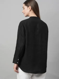 Women Cottonworld Tops & Shirts | Tops & Shirts^Women's Linen Loose Fit Blouse